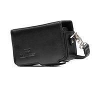 MegaGear Custodia in pelle per fotocamera con tracolla, compatibile con Canon PowerShot SX280 HS