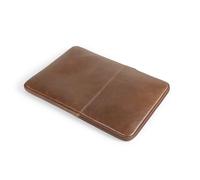 MegaGear Custodia in vera pelle per MacBook con cerniera - Sottile, protettiva ed elegante - Adatta per MacBook Air/Pro da 13/14" e 15/16"