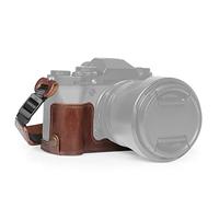MegaGear Custodia per fotocamera in vera pelle Ever Ready compatibile con Fujifilm X-T5