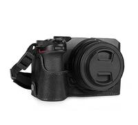 MegaGear Custodia per fotocamera in vera pelle Ever Ready compatibile con Nikon