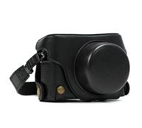 MegaGear "Ever Ready" Custodia in Pelle Protettiva Fotocamera per Panasonic LUMIX LX100, DMC-LX100 (Nero)