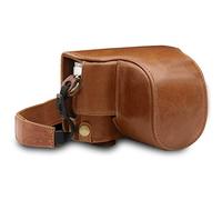 MegaGear Ever Ready - Custodia per fotocamera in vera pelle, compatibile con Leica D-Lux 7, D-Lux 8