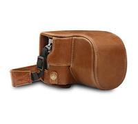 MegaGear Ever Ready - Custodia per fotocamera in vera pelle, compatibile con Panasonic Lumix DC-LX100 II