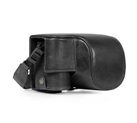 MegaGear Ever Ready Genuine Leather Camera Case compatible with Nikon Z30 (Nero)