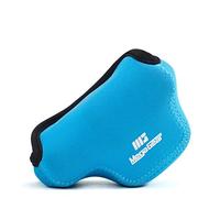 MegaGear Fotocamera Custodia Neoprene Borsa Per Panasonic GM1 con 12-32mm (Blu)