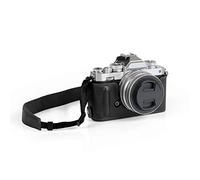 MegaGear Mezza custodia per fotocamera in vera pelle sempre pronta compatibile con Nikon Z fc (Nero)