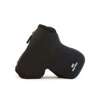MegaGear MG088 Custodia in Neoprene per Nikon D3500, D3300, D3400, D5100, D5200, D5300, D5500, D5600 (18-55 mm), Nero