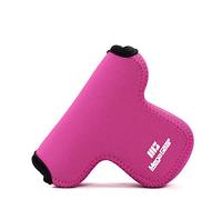 MegaGear MG1007 Fujifilm X-A10, X-A5, X-A3, X-A2, X-A1, X-M1 (16-50 mm) Ultra Light Custodia in Neoprene per Fotocamera - Rosa