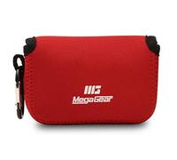 MegaGear MG1293, Custodia in neoprene con moschettone per fotocamera Leica C Typ 112, Rosso