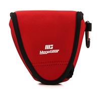 MegaGear MG1337 Custodia per Fotocamera Fujifilm X-E3 (23mm & 18-55mm), Rosso