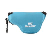 MegaGear MG1461 Panasonic Lumix DC-GX950, GX900, DC-GF10 (12-32mm) Ultra Light Custodia in Neoprene per Fotocamera - (Blu)