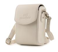 Megagear Mg1507 Canon Powershot Sx740 Hs, Sx730 Hs Custodia In Finta Pelle Per Fotocamera Con Tracolla (Bianco)