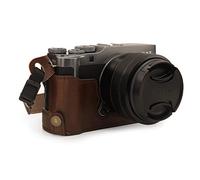 MegaGear MG1771 Ever Ready - Custodia in pelle per fotocamera Fujifilm X-A7, colore: Marrone scuro