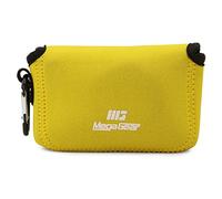 MegaGear MG1846 - Custodia ultra leggera in neoprene, compatibile con Panasonic Lumix DC-TZ95, DC-TZ90, DMC-TZ100, colore: Giallo