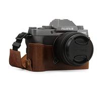 MegaGear MG1886 Ever Ready - Custodia in vera pelle, compatibile con Fujifilm X-T200, colore: Marrone