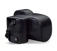 MegaGear MG1942 - Custodia in vera pelle compatibile con Nikon Z5, colore: Nero