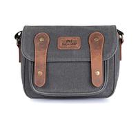 MegaGear Mg2020, Cosmetic Bag Unisex Adulto, Nero/Marrone Chiaro, Khaki Green ca