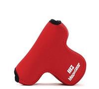 MegaGear MG670 Custodia per Fotocamera Canon EOS M10 con 15-45mm, Rosso