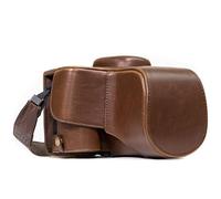 Megagear Mg857 Nikon D3400 (18-55) Ever Ready Custodia In Finta Pelle Per Fotoca