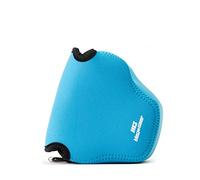 Megagear ''Ultra Light'' neoprene camera bag custodia con moschettone per Canon PowerShot SX540 HS, SX530 HS, Canon PowerShot SX420 is, SX410 is fotocamere digitali (Blu)