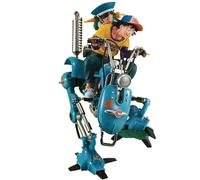 Megahouse Diorama Pvc Son Goku & Son Gohan & Robot With Two Legs Dragon Ball 20 Cm Blu