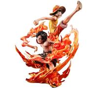 One Piece P.O.P NEO-Maximum PVC Statue Luffy & Ace Bond between brothers 20th