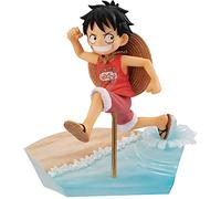 Megahouse Pvc Monkey D. Luffy Run Run Run One Piece Statue 12 Cm Multicolor