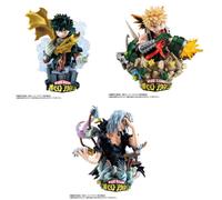 MegaHouse Puchirama EX My Hero Academia Tipo Decisione 3Pack BOX Figura GIAPPONE