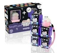 MegaLight Blind Box - Mini luci notturne per Bambini, 5 Pezzi, Serie 2, Mostri, Scatola misteriosa, Lovely Lou + 4 da 9 a Caso, Batteria USB-C, Ricaricabile, dimmerabile, EGGY'S Mystery Lights