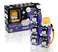 MegaLight Blind Box - Mini luci notturne per Bambini, 5 Pezzi, Serie 2, Mostri, Scatola misteriosa, Peeky Pip + 4 da 9 a Caso, Batteria USB-C, Ricaricabile, dimmerabile, EGGY'S Mystery Lights