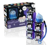 MegaLight Blind Box - Mini luci notturne per Bambini, 5 Pezzi, Serie 2, Mostri, Scatola misteriosa, Sad Sarah + 4 da 9 a Caso, Batteria USB-C, Ricaricabile, dimmerabile, EGGY'S Mystery Lights