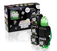 MegaLight Blind Box - Mini luci notturne per bambini, confezione da 5 pezzi, motivo: Rocky Croc + 4 da 9 a caso, dimmerabili, con ciondolo, 4 diversi colori di luce, EGGY'S Mystery Lights