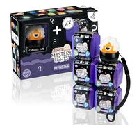 MegaLight EGGYS - Mini luci notturne per bambini, confezione da 5 pezzi, serie 2, Monster | Mystery Box | Careless Carl + 4 da 9 a caso, batteria USB-C, ricaricabile, dimmerabile, EGGYS Mystery Lights