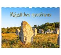 Mégalithes mystérieux (Calendrier mural 2026 DIN A3 vertical), CALVENDO calendrier mensuel: Une rencontre avec des visages du néolithique