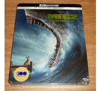 Megalodon 2 (The Meg 2: The Trench) 4K UHD+ Blu-Ray Nuovo Sigillato Steelbook