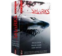 Megalodon + Malibu Shark Attack + Acque Oscure DVD NUOVO