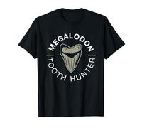Megalodon Tooth Hunter - Megalodon Shark Maglietta