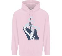 Megalodon V Great White Shark V Scuba Diver Uomo Felpa