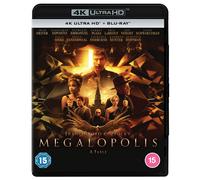 Megalopolis (4K UHD Blu-ray) Adam Driver Aubrey Plaza Chloe Fineman D.B. Sweeney