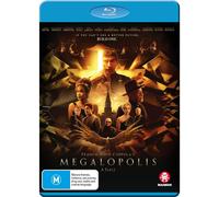 Megalopolis Blu-ray Adam Driver Francis Ford Coppola's Region B (Blu-ray)