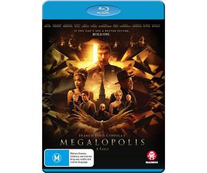 Megalopolis Blu-ray Adam Driver Francis Ford Coppola's Region B (Blu-ray)