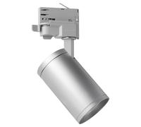 MEGAMAN Faretto Mora GU10 sistema binario trifase, argento MM78850