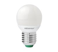 MEGAMAN Lampadina a goccia E27 da 3,5 W, opaca, 2.800 K Megaman