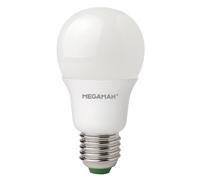 MEGAMAN Lampadina LED E27 A60 5,5W, bianco caldo MM21043