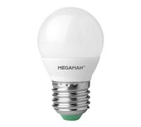 MEGAMAN Lampadina LED E27 Miniglobe 5,5W, bianco caldo MM21083