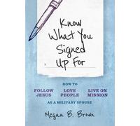Megan B. Brown Know What You Signed Up For (Tascabile)