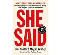Megan Twohey Jodi Kantor She Said (Tascabile)