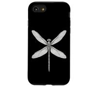 Meganeura Fossil - Arte degli insetti giganti carboniferi Custodia per iPhone SE (2020) / 7/8