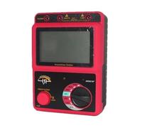 Megaohmmetro digitale for tester di resistenza isolamento AR907 for applicazioni CA/CC, scarica automatica, display LCD