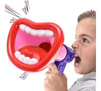 Megaphone Speaker - Kid Friendly ABS Construction Voice Modulator, Record Play Multi Mode, Voicee Changer | Mouth Voicce Changing Amplifier For Kids Indoor Outdoor Playy